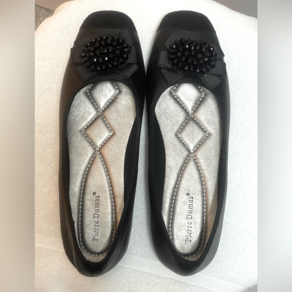 Pierre Dumas Moni Bead Ballet Flat Shoes
